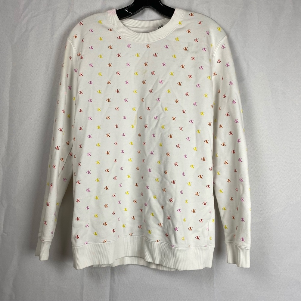 Calvin Klein Y2K Logo Colorful Sweatshirt